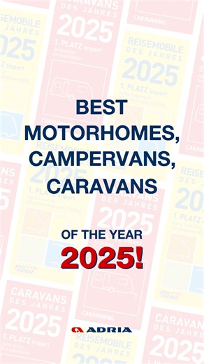 4.1K views · 37 reactions | Adria Mobil takes home 16 awards in this year’s readers' poll by the trade magazines Promobil and CARAVANING!  | Adria Mobil | Facebook