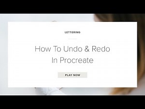 How To Undo & Redo In Procreate