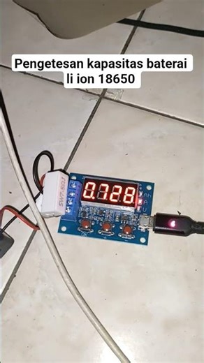 li ion 18650 battery capacity test #battery18650 #battery #batterytest #lion #capacity #battery