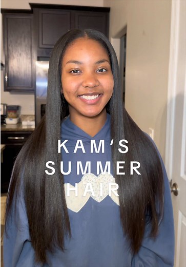 Kam’s Summer Hair: Heat-Free Blowout Sew-In for Natural Hair