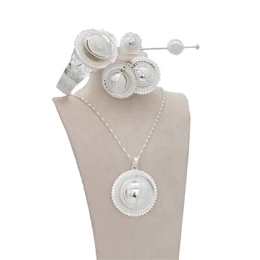 New 2022 Habesha Silver Jewellery Sets Perfect to complete your look...
