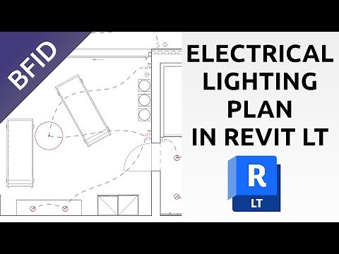 Create Electrical Lighting Plan in Revit LT | for Architects