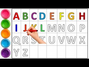 Learn Alphabet Writing A to Z | Tracing Letters for Kids