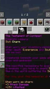 HOW TO GET TESTAMENT OF CONTEMPT in Enigmatic Legacy MINECRAFT