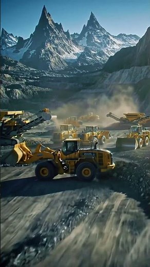 💨 Dust & Determination: The Unstoppable Loading Cycle at the Mine