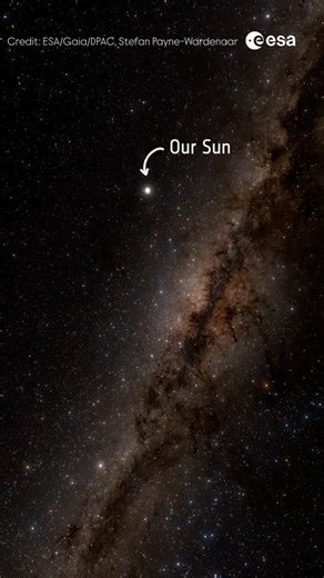 SPACE | ASTRONOMY | SCIENCE on Instagram: "This stunning artist’s animation of the Milky Way is based on data from ESA’s Gaia space telescope. Gaia has completely reshaped our understanding of our home galaxy—revealing unexpected details about its spiral arms, central bar, and overall structure. Credit: ESA/Gaia/DPAC, Stefan Payne-Wardenaar @europeanspaceagency"