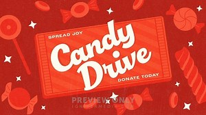 Candy Drive - Title Graphics