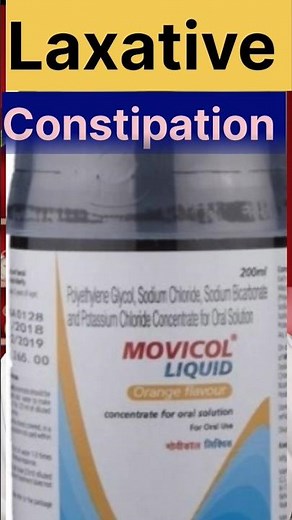 safe Laxative for chronic constipation