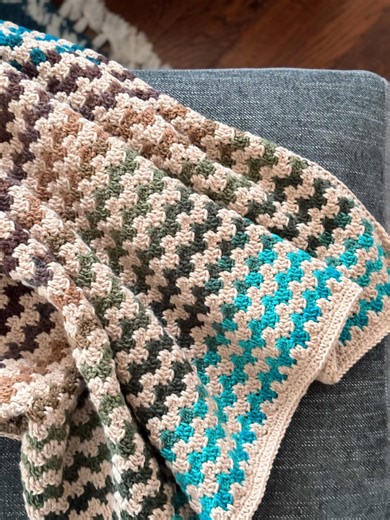 Granny Spike Stitch Crochet Blanket Pattern - 'the Stevie' (PDF Pattern) - Etsy
