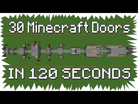 Minecraft: 30 Doors in 120 Seconds