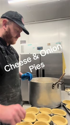 Cheese & Onion Pies Recipe for Cheese Lovers