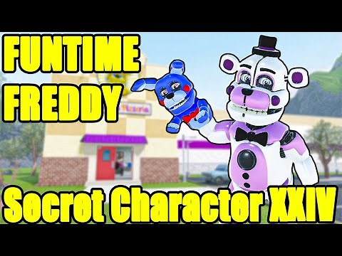 How to get Funtime Freddy (Secret Character XXIV) in FREDBEAR'S MEGA ROLEPLAY [Roblox] #fmr #fnaf