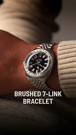 Available now for pre-order: Strat-o-timer Frontier GMT. #JackMason #Watch #wristwatch #watches