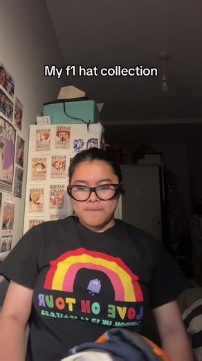 My f1 hat collection #f1 #mclaren #redbull #williams #ferrari