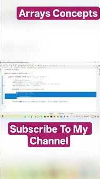 Arrays Explained in 30 Seconds 🤯 | Part 1