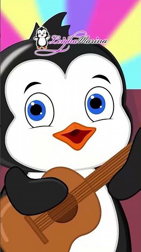 The Penguin Band - Nursery Rhymes By Leigha Marina #childrensmusic #musicforkids #cartoons
