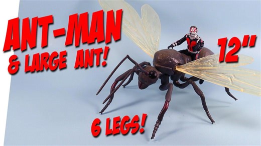 Marvel Ant-man With Giant 12" Flying Ant Toy Infinite Series