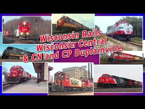 Wisconsin Rails-Wisconsin Central & CN and CP Duplainville