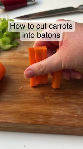 Knife Skills Refresher: Mastering Carrot Batons
