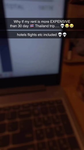 At this point I might as well just travel around the world not pay this amount of money for STAYING inside of the four walls 😭 #travel #traveling #travelhacks #marislayla #traveltips