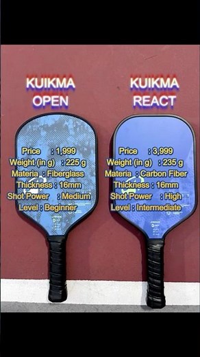 ₹1,999 vs ₹3,999 Pickleball Paddle – Which One Wins? #pickleball #decathlonindia
