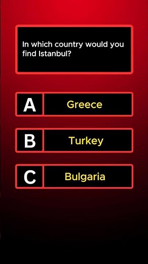 In which country would you find Istanbul? | Test Your Knowledge!