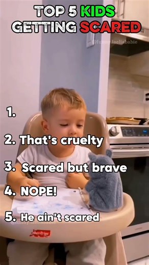 top 5 funniest vs cutest Babies Getting scared video part 1😂😂😂