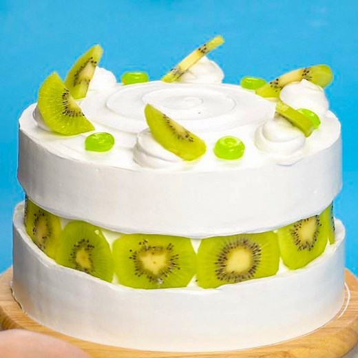 Kiwi cake: the recipe for a amazing dessert 😋 | Easy Cakes Decorating Ideas