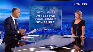 📧 Faut-il pratiquer un test PCR pour donner son sang ? Tous les jours, vous nous posez vos questions par mail à le20hvousrepond@tf1.fr, tous les soirs, #Le20HVousRépond avec Garance Pardigon ⤵. | TF1 INFO