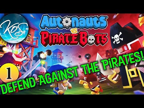 Autonauts vs Piratebots 01 - PERFECT COLONY START! - Factory Game, Programming, Let's Play