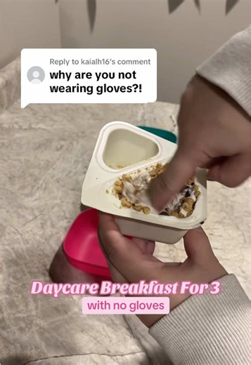 Replying to @kaialh16 are gloves required for you? #mealsforkids #mealsforkids2023 #daycaremeals #daycareprovider #childcare