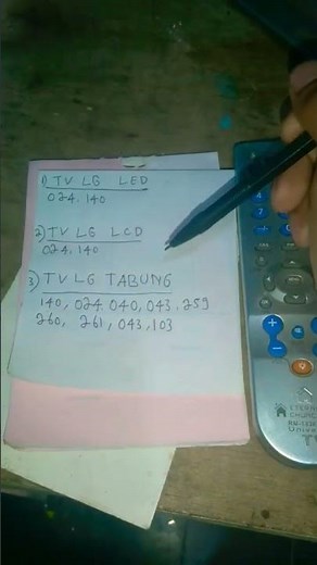 code remote tv lg