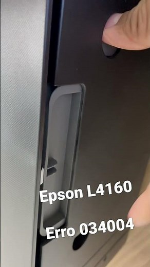 Erro 034004 impressora epson L4160