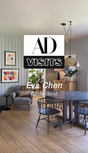 On this episode of AD Visits, sartorial sensation Eva Chen invites us inside her Connecticut home designed by local firm Hendricks Churchill. See her many reading nooks, her Insta-worthy kitchen, and more. | Architectural Digest