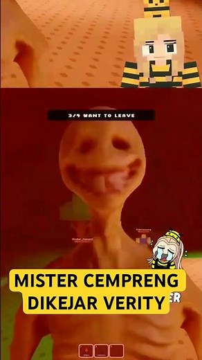 MISTER CEMPRENG CHASED BY VERITY #roblox #shorts @MCGG