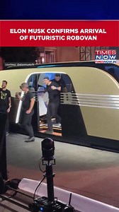 Elon Musk Confirms Tesla's Robovan Arrival, Spacious Van Hints At 'Futuristic Taxi' System #shorts #elonmusk #robovan #tesla #futuristic #world | TIMES NOW