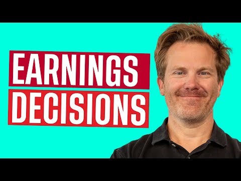 Choosing an Earnings Strategy