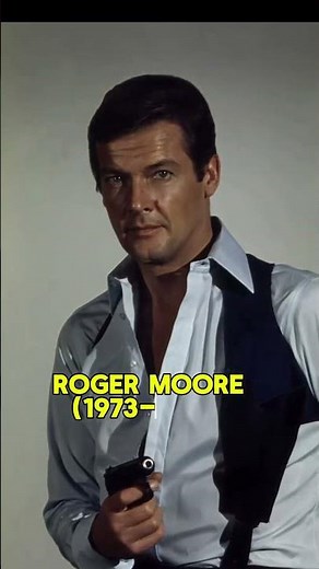 The evolution of James Bond From Sean Connery to Daniel Craig #jamesbond #ai #007 #evolution