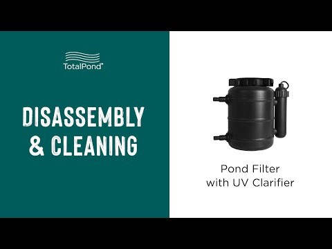 TotalPond® Pond Filter with UV Clarifier Maintenance
