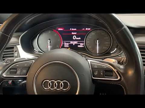 Audi A6 2015 service / oil reset