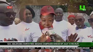 Ablekuma North NDC begins campaign ahead of July 11 re-run #UTVNews | UTV Ghana