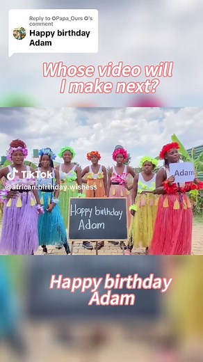 African Birthday Blessing & Dance - Happy Birthday Wishes from Africa