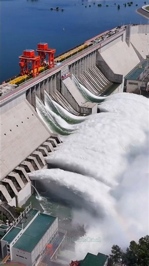 China’s Mega Dam Is One of the World’s Biggest Hydropower Projects! | China's Biggest Dam | #Shorts