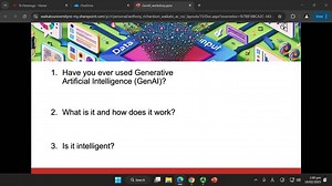 AI for Students: the what, when and how - Recording of webcast