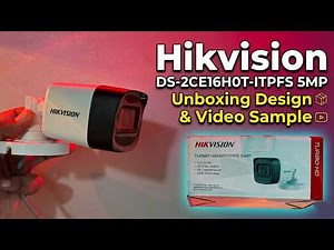 Hikvision DS-2CE16H0T-ITPFS Complete Review | Crystal Clear 5MP with Audio!