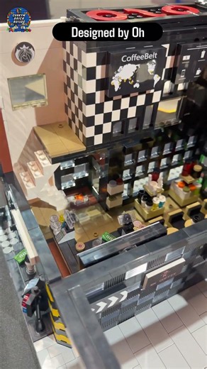 OhSoJang Details in the MK Coffee House (Mould King 16036)