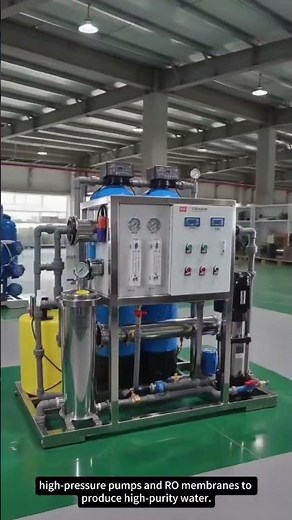 Inside an Industrial RO System | Reverse Osmosis Water Treatment #engineering #industrialequipment