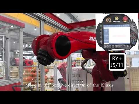 Siasun Industrial Robot Basic Operation Steps Tutorial Video (English Version)