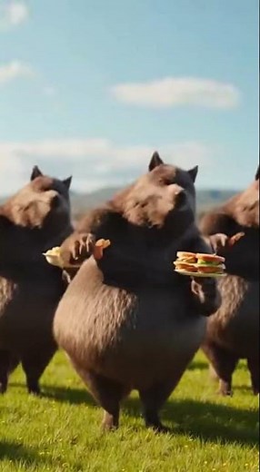 DANCING WOLF ARMY 😂🐺