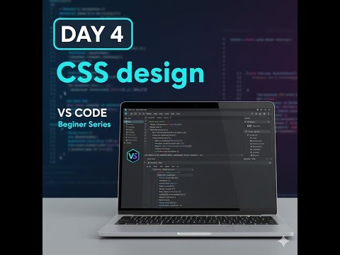 Day 4 Learning Coding in VS Code | CSS Explained for Beginners #vscode #css
